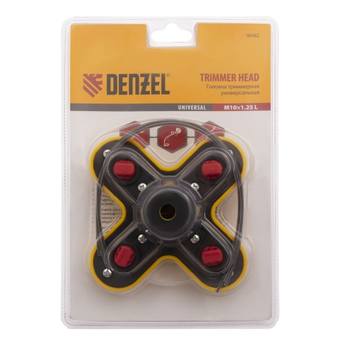 Головка триммерная универсальная гайка М10 х 1.25 левая Denzel фото 5