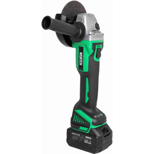 Угловая шлифмашина WORTEN 2x4.0Ач, 21В, D125, М14 IM КА-90000588 фото 3 Угловая шлифмашина WORTEN 2x4.0Ач, 21В, D125, М14 IM КА-90000588 фото 3