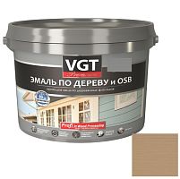 Эмаль по дереву VGT Профи кофейная 10 кг