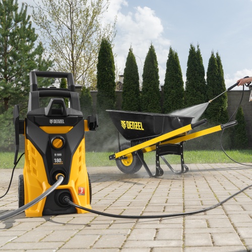 Моечная машина высокого давления R-180i, 2400 Вт, 180 бар, 7.5 л/мин, асинхронный двигатель Denzel фото 21
