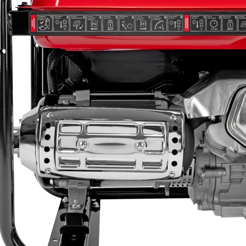 Генератор бензиновый RS-7000, 6 кВт, 230В, ручной стартер MTX фото 15