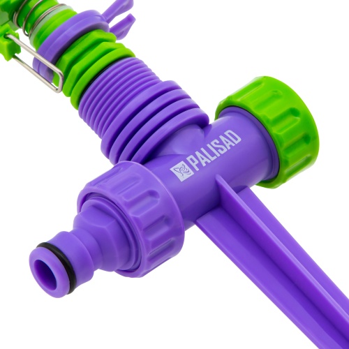 Разбрызгиватель, АБС-пластик, импульсный, с регулировкой угла горизонт распыления до 26 м Palisad фото 4