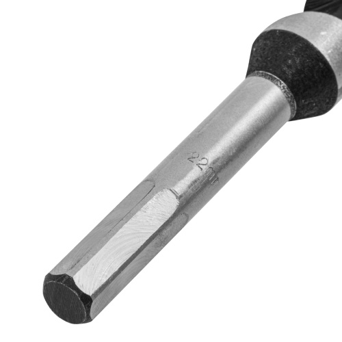 Сверло по дереву шнековое, 22 х 230 мм, шестигранный хвостовик Matrix фото 3