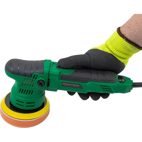 Машина полировальная орбитальная электрическая Rockforce (230V, 650W, 2000-6800об/мин, диаметр круга - 125мм) RF-WT03059(62348) фото 3