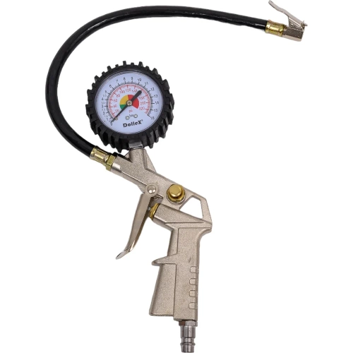 Пистолет для накачивания колес с манометром DolleX PNS-36 Пистолет для накачивания колес с манометром DolleX PNS-36
