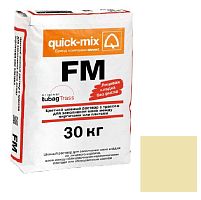 Смесь кладочная цветная для заделки швов Quick-Mix светло-бежевая 30 кг
