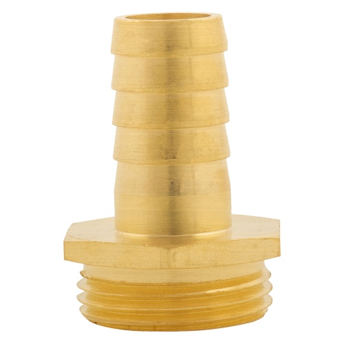 Штуцер для шланга 3/4" с наружной резьбой G1" Denzel фото 3