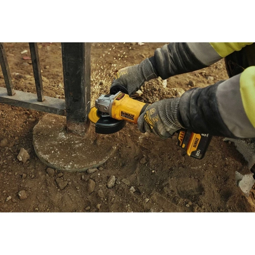 Аккумуляторная угловая шлифмашина DEWALT DCG408NT, 18 В, 125 мм, 9000 об/мин, без АКБ и ЗУ, в кейсе TSTAK () DCG408NT-XJ фото 9