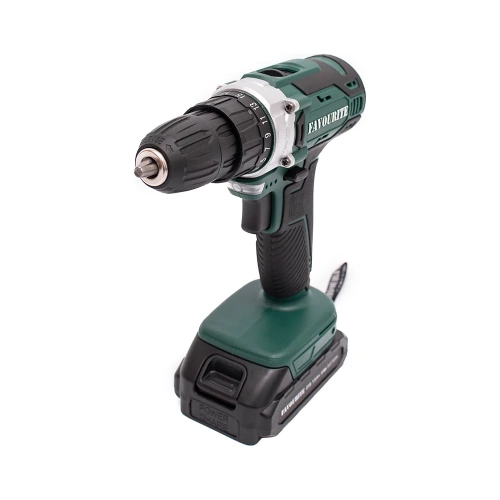 Аккумуляторная дрель-шуруповерт FAVOURITE 21 В, 1.5 Ач, 0-500/0-1800 об/мин, 40 Hm, 18+1 кейс, в комплекте ЗУ, 2хАКБ 1.5 Ач OBS 21 DC SET PROMO 158121021 фото 3 Аккумуляторная дрель-шуруповерт FAVOURITE 21 В, 1.5 Ач, 0-500/0-1800 об/мин, 40 Hm, 18+1 кейс, в комплекте ЗУ, 2хАКБ 1.5 Ач OBS 21 DC SET PROMO 158121021 фото 3