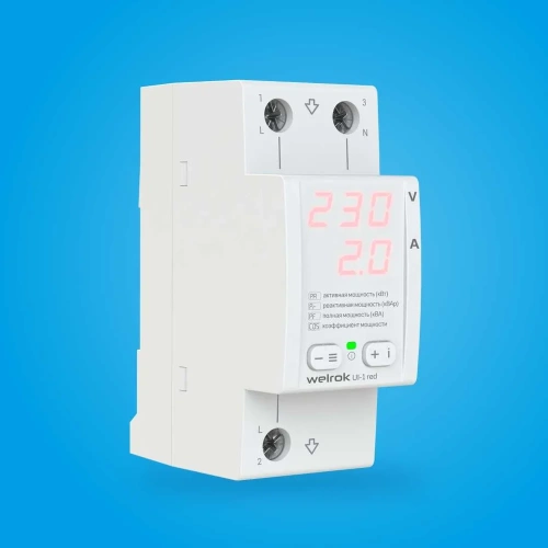 Вольтамперметр Welrok UI-1 red 4660251140366 фото 10