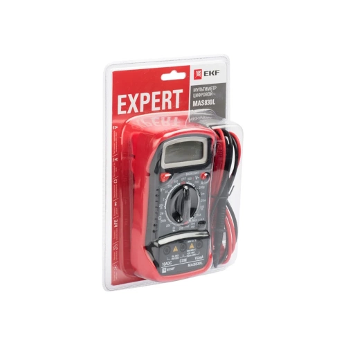 Цифровой мультиметр EKF MAS830L Expert In-180701-pm830L фото 3 Цифровой мультиметр EKF MAS830L Expert In-180701-pm830L фото 3