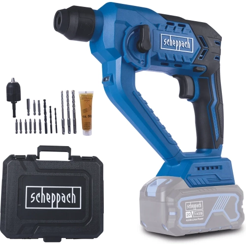 Аккумуляторный перфоратор с оснасткой C-RHD130-X Scheppach 5909249900