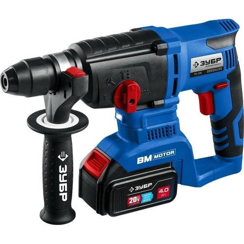 Бесщеточный перфоратор ЗУБР Профессионал 20В PB-260-42 фото 7