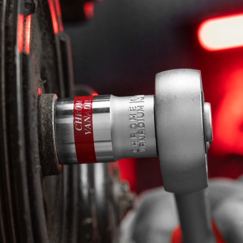 Головка торцевая, 19 мм, шестигранная, CrV, под квадрат 1/2, хромированная Matrix фото 8