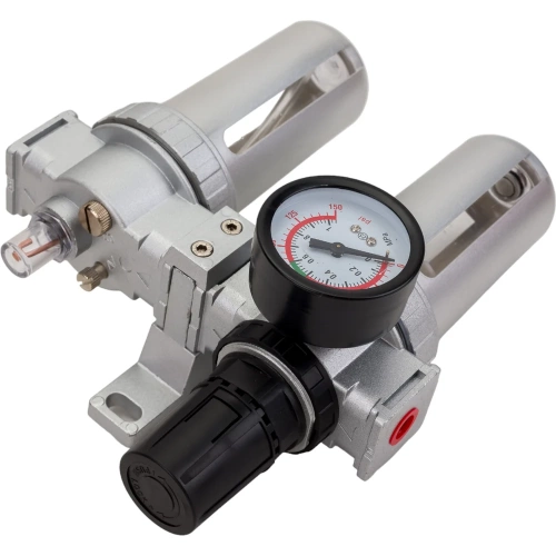 Блок подготовки воздуха с регулятором давления ARMA лубрикатором 1/4 малый SFRL802 фото 3