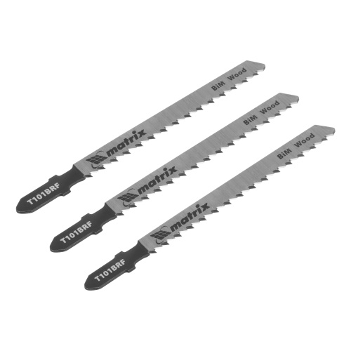Полотна для электролобзика по дереву, 3 шт, T101BRF, 75 x 2.5 мм, обратный зуб, Bim Matrix Professional Полотна для электролобзика по дереву, 3 шт, T101BRF, 75 x 2.5 мм, обратный зуб, Bim Matrix Professional