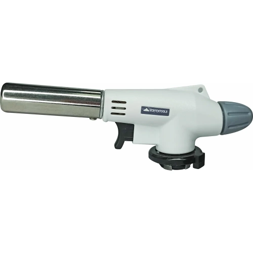 Газовая горелка vertextools "БЕЛАЯ КЕРАМИКА" с пьезорозжигом 0836 фото 3