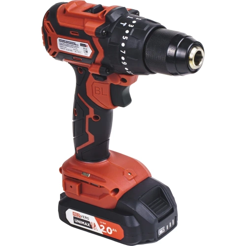 Шуруповерт аккумуляторный ударный бесщеточный REDVERG RD-IS18BL/U2 00006686437 фото 8 Шуруповерт аккумуляторный ударный бесщеточный REDVERG RD-IS18BL/U2 00006686437 фото 8