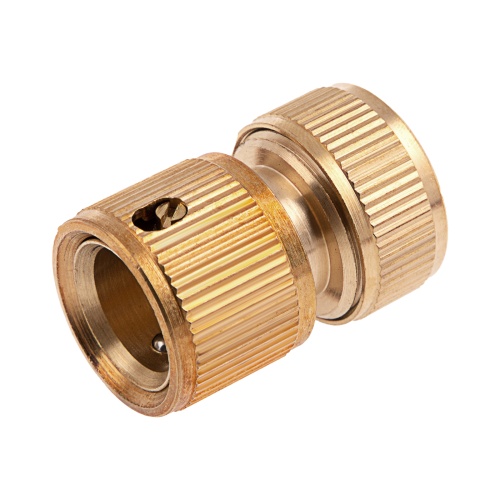 Соединитель латунный, быстросъемный для шланга 1/2 Palisad фото 2