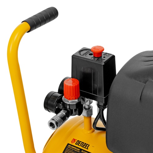 Компрессор воздушный DLC1300/24 безмасляный 1.3 кВт, 24 литра, 206 л/мин Denzel фото 18 Компрессор воздушный DLC1300/24 безмасляный 1.3 кВт, 24 литра, 206 л/мин Denzel фото 18