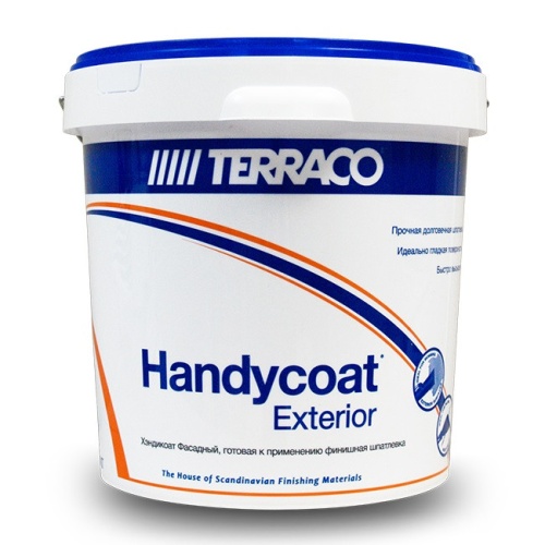 Шпатлевка акриловая текстурная Terracо Handycoat Exterior 5 кг Шпатлевка акриловая текстурная Terracо Handycoat Exterior 5 кг
