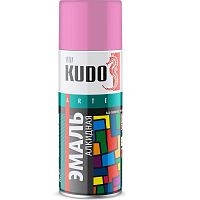 Эмаль аэрозольная универсальная Kudo KU-1014 розовая 520 мл