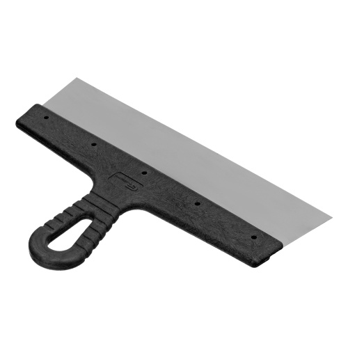 Шпатель фасадный из нержавеющей стали, 300 мм, пластмассовая ручка Сибртех фото 2