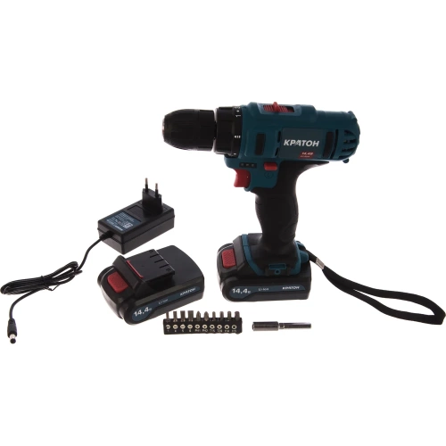 Аккумуляторная дрель-шуруповерт Кратон CD-14,4-Li-1,5 3 11 01 055 Аккумуляторная дрель-шуруповерт Кратон CD-14,4-Li-1,5 3 11 01 055