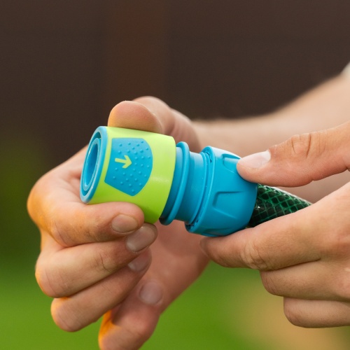 Соединитель быстросъемный для шланга 1/2-3/4, АВС-пластик Palisad Luxe фото 8