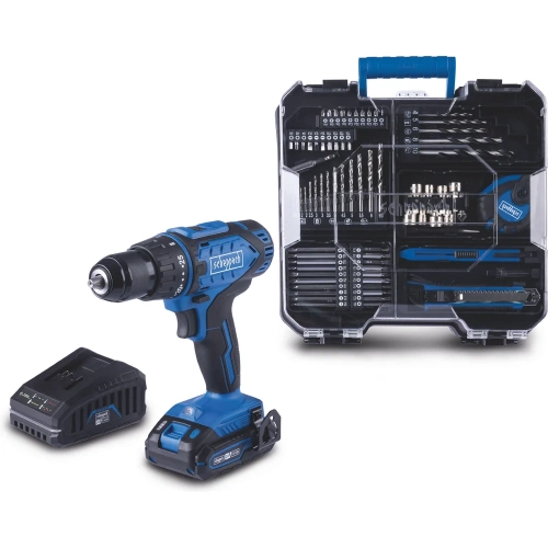 Набор Аккумуляторный шуруповерт + АКБ 2 А·ч и ЗУ + оснастка 74 шт. C-DTB74/1-X Scheppach 5909315900 фото 3 Набор Аккумуляторный шуруповерт + АКБ 2 А·ч и ЗУ + оснастка 74 шт. C-DTB74/1-X Scheppach 5909315900 фото 3