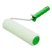 Валик "Работы с древесиной", 250 мм, ворс 12 мм, D 48 мм, D ручки 8 мм, микроволокно Сибртех