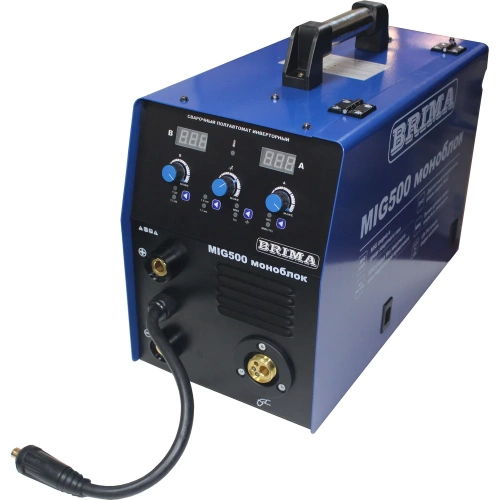 Сварочный полуавтомат инверторный Brima MIG 500 380В моноблок ЦБ-00000042 фото 4 Сварочный полуавтомат инверторный Brima MIG 500 380В моноблок ЦБ-00000042 фото 4