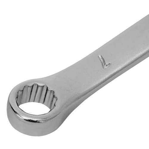 Ключ комбинированный, 7 мм, CrV, матовый хром Stels фото 4