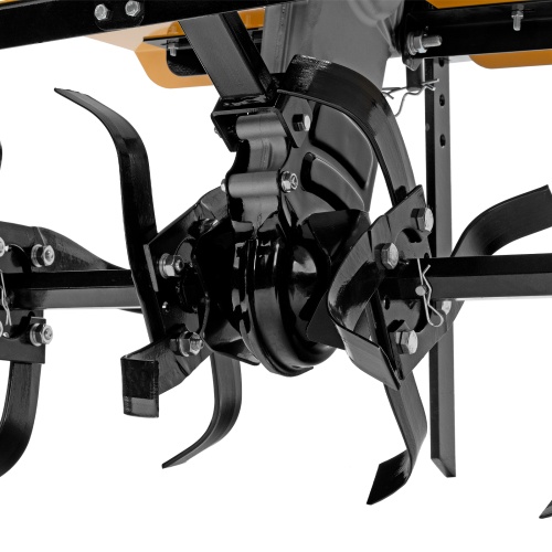 Мотоблок DPT-170SB, 7 л.с., ремен.сцеп, фрез 3х4, ШОМ, без колес, передачи 2В/1Н Denzel фото 18