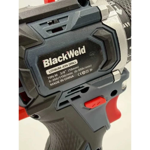 Бесщеточная аккумуляторная дрель-шуруповерт BlackWeld JZ10R 18V1.5Ah 150167 фото 10 Бесщеточная аккумуляторная дрель-шуруповерт BlackWeld JZ10R 18V1.5Ah 150167 фото 10