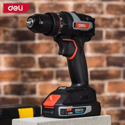 Профессиональный бесщеточный ударный шуруповерт DELI DE-CZ20-1D2 (2 АКБ, 20В х 2Ач + ЗУ, 13мм, 70Нм, сумка) 168692 фото 8 Профессиональный бесщеточный ударный шуруповерт DELI DE-CZ20-1D2 (2 АКБ, 20В х 2Ач + ЗУ, 13мм, 70Нм, сумка) 168692 фото 8