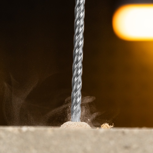 Бур по бетону, цельная крестовая пластина, 6x215 мм, SDS PLUS Denzel фото 11