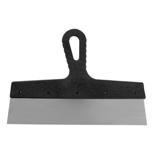Шпатель фасадный из нержавеющей стали, 300 мм, пластмассовая ручка Сибртех фото 3