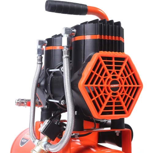 Компрессор поршневой безмасляный Patriot KDS 190 F10 (190 л/мин, 0.95 кВт, 8 бар, 10 л, 2800 об/мин, быстросъем) 526302410 фото 9