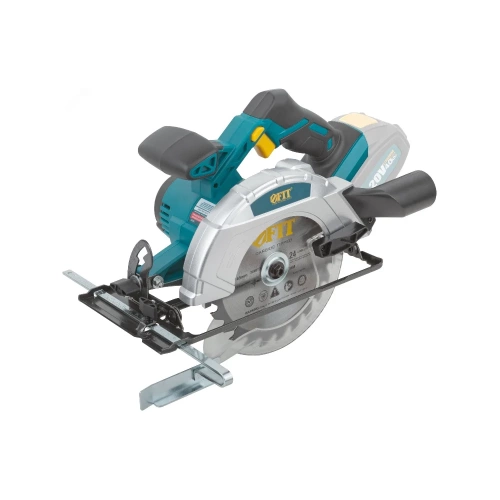 Пила дисковая циркулярная FIT 20 В, 3800 об/мин, 165/20 мм, 2,3 кг, рез. накл., коробка 79920