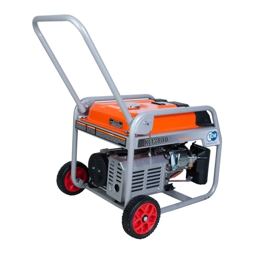 Бензиновый генератор TOR KM3800H 2,5кВт 220В 16л с электростартером и колесами 1018114 фото 3