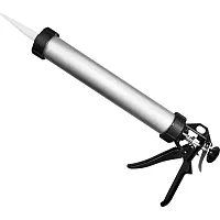 Пистолет для герметика vertextools 600 мм, алюминий 9016