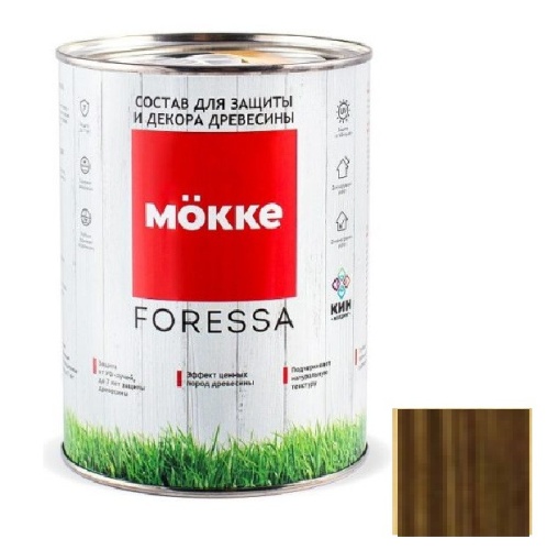 Пропитка алкидная Mокке Foressa 4453 Дуб европейский 2,5 л Пропитка алкидная Mокке Foressa 4453 Дуб европейский 2,5 л