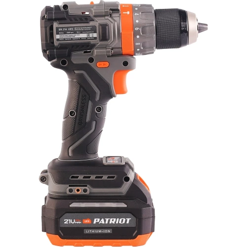 Дрель-шуруповерт аккумуляторная PATRIOT BR 216UES 180301516 фото 5 Дрель-шуруповерт аккумуляторная PATRIOT BR 216UES 180301516 фото 5