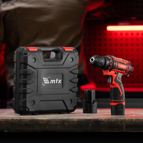 Дрель-шуруповерт аккумуляторная CDS-12, Li-Ion, 12 В// MTX фото 33