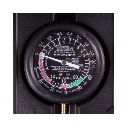 Вакуумметр AFFIX от -1 до 1 бар, комплект адаптеров, кейс, 5 предметов AF12030003C фото 5