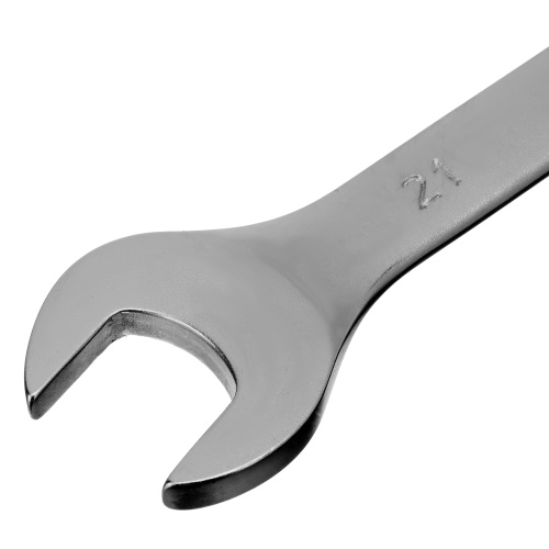 Ключ комбинированный, 21 мм, CrV, матовый хром Stels фото 3
