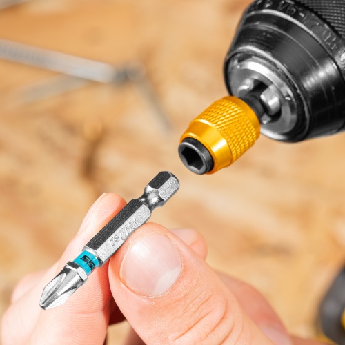 Бита PH2х50мм, сталь S2, шестигр., отрывн., 10 шт. Gross фото 8