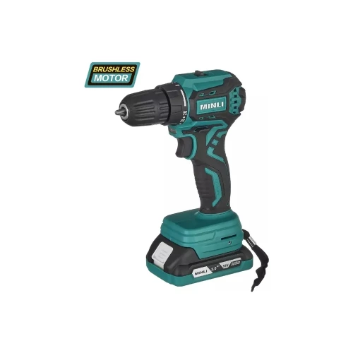 Бесщеточная аккумуляторная ударная дрель-шуруповерт MINLI 10мм. 40N.m Li-ion 18Vx2 / A DC107H.2 фото 3 Бесщеточная аккумуляторная ударная дрель-шуруповерт MINLI 10мм. 40N.m Li-ion 18Vx2 / A DC107H.2 фото 3