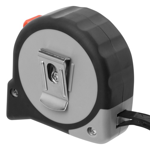 Рулетка Continuous fixation,5 м х 19 мм,двухкомпонентный корпус,плавная фиксация Matrix фото 2